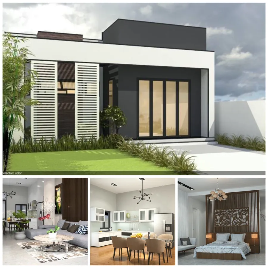 Nhà cấp 4 ĐẸP VÀ HIỆN ĐẠI