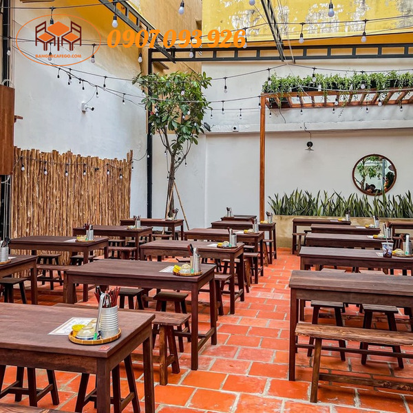 Bàn ghế cho nhà hàng phải hợp nhu cầu sử dụng