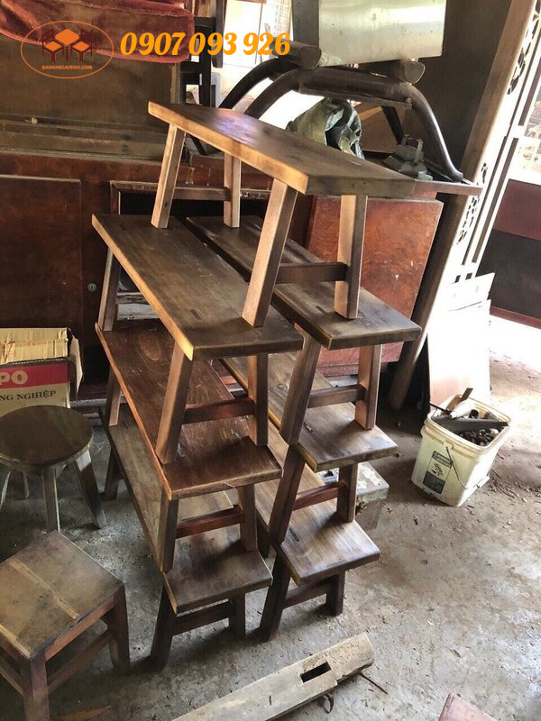 Ghế gỗ có nhiều mẫu mã