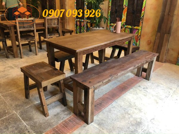 Chọn ghế dựa theo cách bày trí nhà hàng