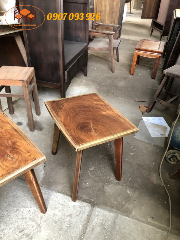 bàn ghế gỗ cà phê bàn ghế gỗ