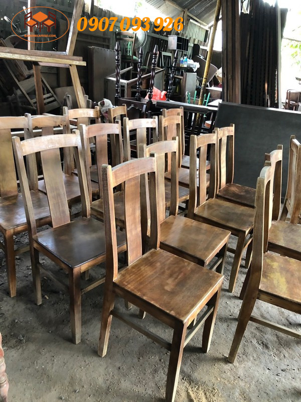 Ghế gỗ có đa dạng mẫu mã