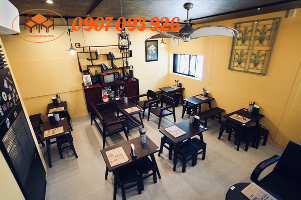 Chọn bàn ghế nhà hàng cho không gian nhỏ