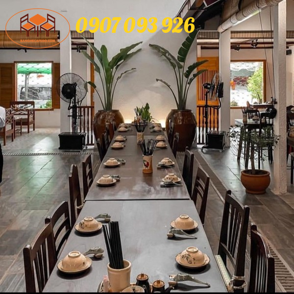 Bàn ghế quán ăn đẹp giúp bạn kinh doanh tốt hơn1 bàn ghế quán ăn đẹp giúp bạn kinh doanh tốt hơn1