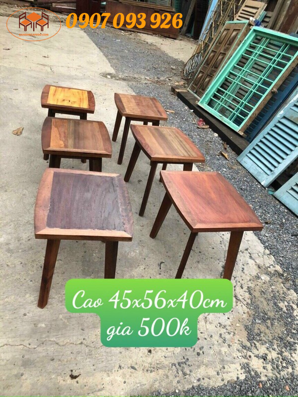 bàn ghế gỗ cà phê bàn ghế gỗ
