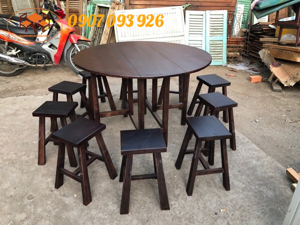 Ghế gỗ có kích thước đa dạng