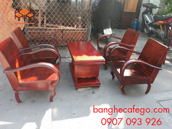 Salon thùng Sài Gòn chân vuông thời bao cấp
