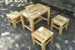 Có nên chọn gỗ ép để làm bàn ghế cafe gỗ?