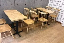 Kích thước bàn ghế gỗ quán ăn như thế nào là hợp lý?