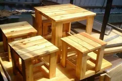 Bàn ghế gỗ cafe mini khiến quán cafe trở nên sang - xịn - mịn