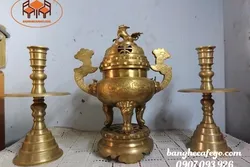 Lư đồng cổ sự tinh túy trong nghệ thuật thờ cúng
