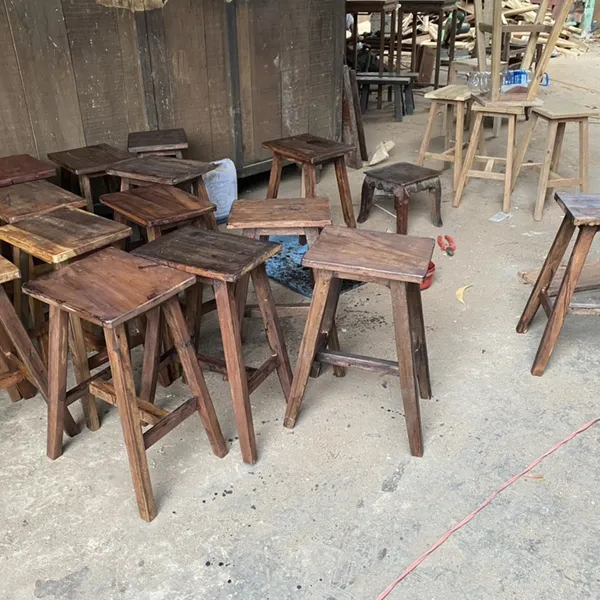 Ghế đôn gỗ chữ A