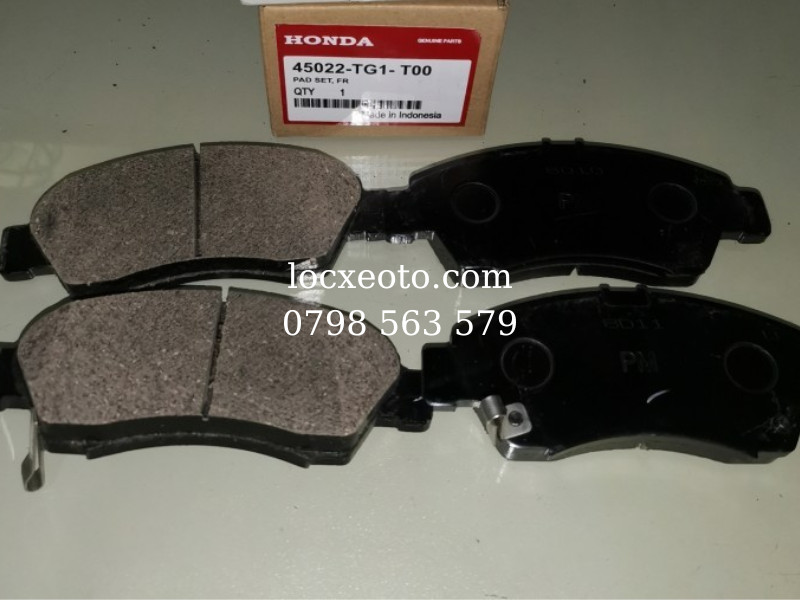 Má phanh trước xe honda brio Má phanh trước xe honda brio