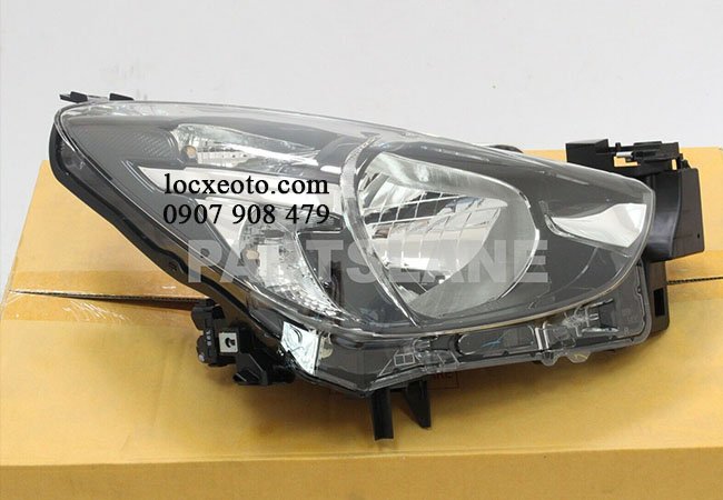 Đèn pha xe ô tô mazda 2 Đèn pha xe ô tô mazda 2
