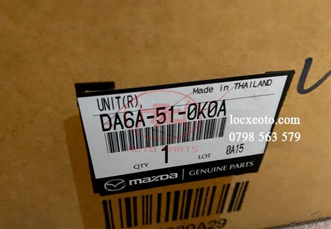 Đèn pha xe ô tô mazda 2 Đèn pha xe ô tô mazda 2