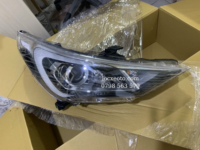 đèn pha có be led hyndai accent 2021 đèn pha có be led hyndai accent 2021