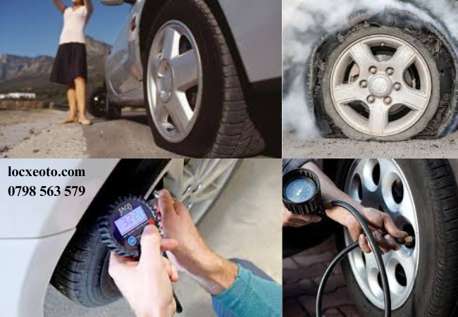 Kiểm tra và duy trì áp suất lốp đúng theo khuyến cáo của nhà sản xuất Kiểm tra và duy trì áp suất lốp đúng theo khuyến cáo của nhà sản xuất