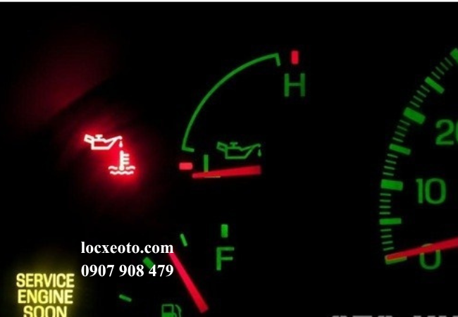 đèn cảnh báo áp suất dầu sáng khi lọc dầu bị tắc đèn cảnh báo áp suất dầu sáng khi lọc dầu bị tắc
