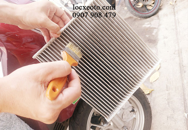 bề mặt lọc gió điều hòa bám bụi bề mặt lọc gió điều hòa bám bụi