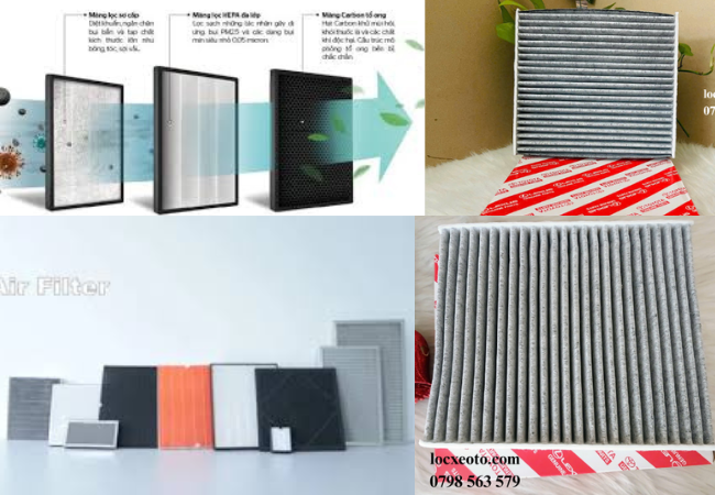 kết hợp sử dụng lọc điều hoà than hoạt tính để khử mùi trên xe kết hợp sử dụng lọc điều hoà than hoạt tính để khử mùi trên xe