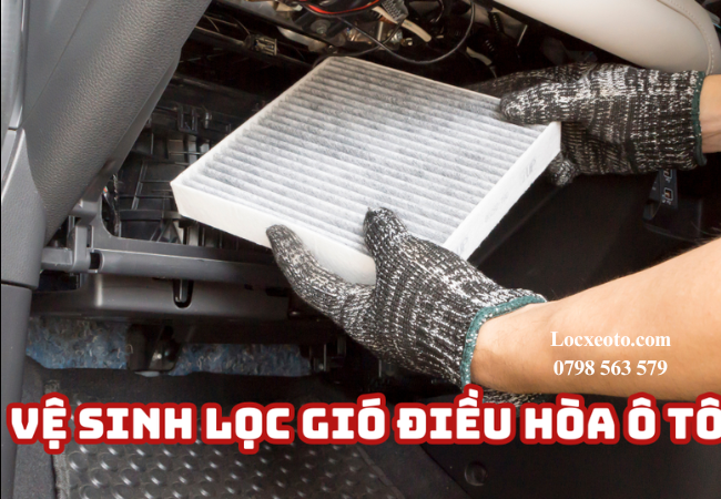 Vệ sinh khoang lọc gió nếu cần Vệ sinh khoang lọc gió nếu cần
