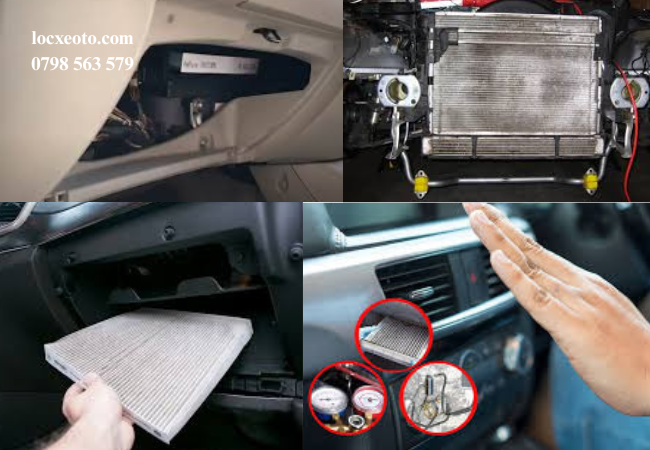 Lọc gió điều hòa Innova bẩn làm giảm hiệu suất điều hoà Lọc gió điều hòa Innova bẩn làm giảm hiệu suất điều hoà