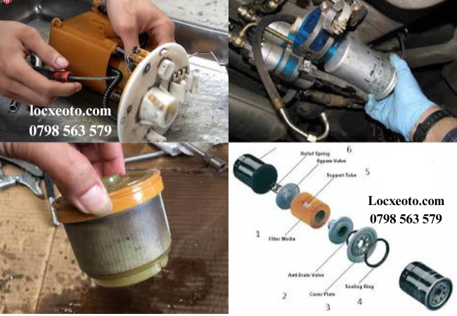 Lọc nhiên liệu ô tô bị tắc, bẩn, quá cũ sẽ ảnh hưởng dây chuyền đến động cơ, hệ thống xả Lọc nhiên liệu ô tô bị tắc, bẩn, quá cũ sẽ ảnh hưởng dây chuyền đến động cơ, hệ thống xả