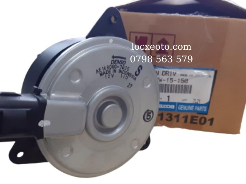 mô tơ quạt két nước mazda 2 mô tơ quạt két nước mazda 2