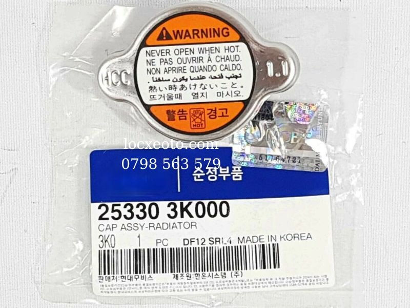 Nắp két nước xe huyndai kia chính hãng Nắp két nước xe huyndai kia chính hãng