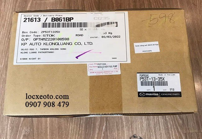 Bơm xăng mazda 2 Bơm xăng mazda 2