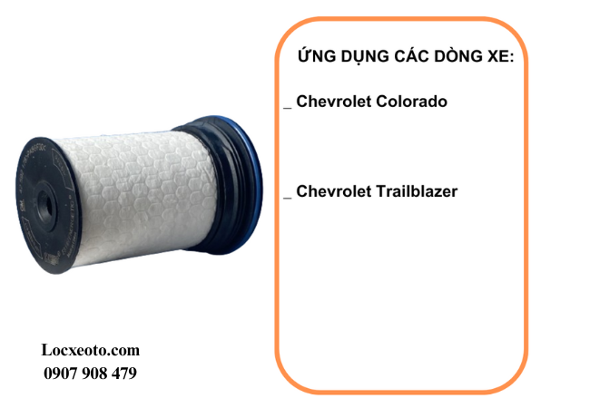 Lọc nhiên liệu Colorado lọc sạch các tạp chất, bụi bẩn có thể lẫn trong nhiên liệu Lọc nhiên liệu Colorado lọc sạch các tạp chất, bụi bẩn có thể lẫn trong nhiên liệu