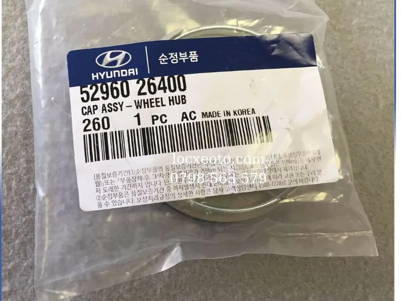 Nắp chụp lazang huyndai I30 hàng chính hãng