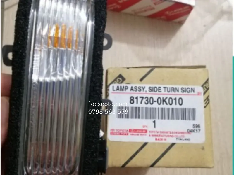 ĐÈN XI NHAN TRÊN GƯƠNG TOYOTA CAMRY ALTIS VIOS 2006 - 2013