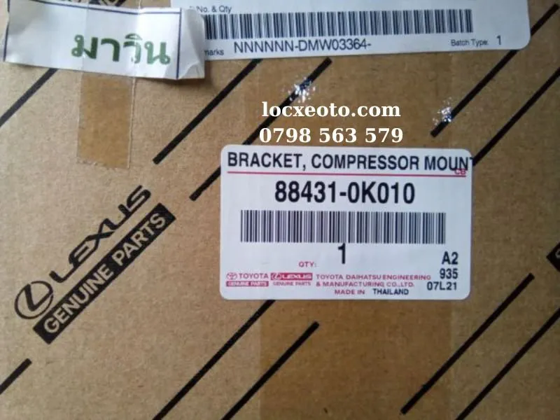 Giá bắt lốc điều hòa Toyota Innova Fortuner