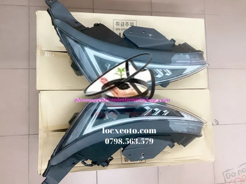 Đèn pha oto elantra 2019