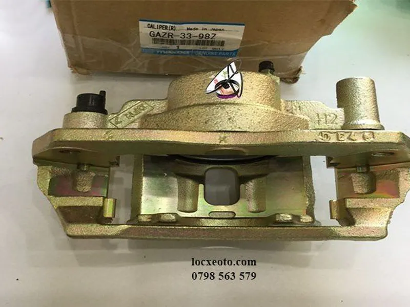 Cụm phanh trước phải mazda 626 chính hãng
