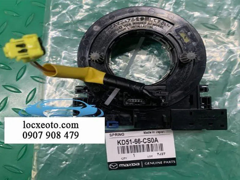 Cuộn cáp còi mazda 6 chính hãng mã  KD5166CS0A