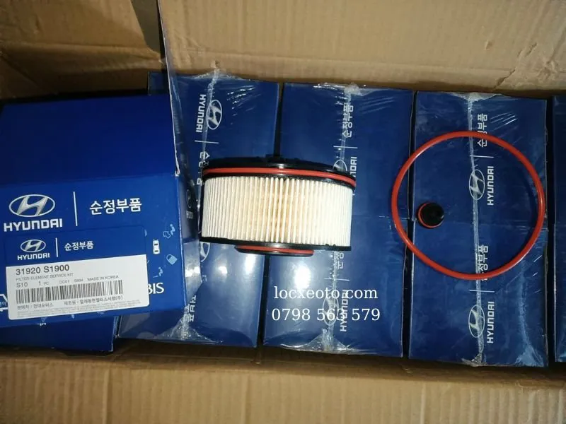 Lọc nhiên liệu xe huyndai SantaFe máy dầu