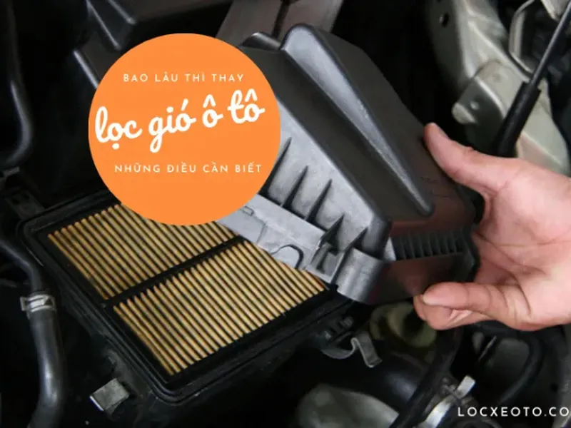 Bao nhiều km thì thay lọc gió ô tô