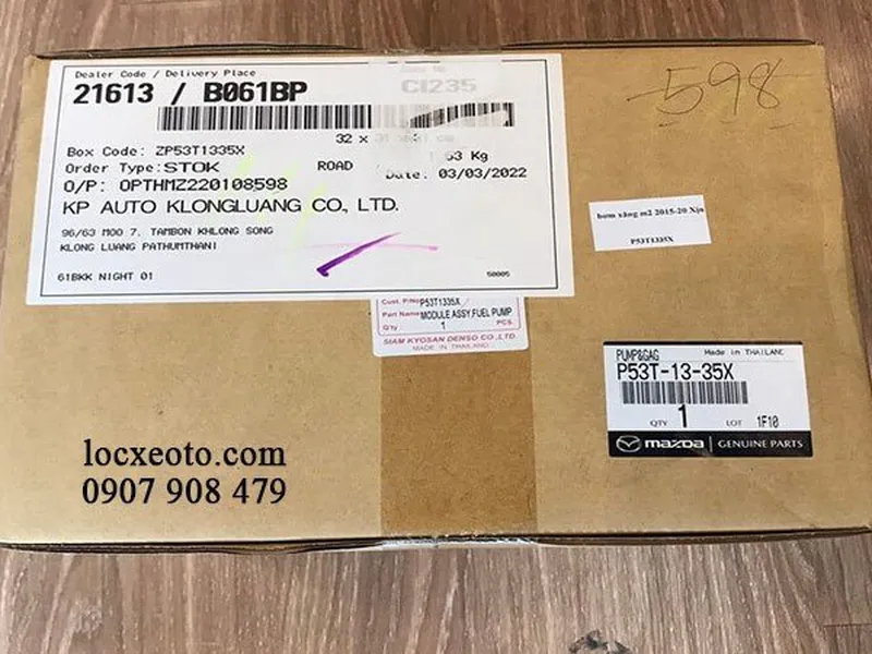 Bơm xăng mazda 2