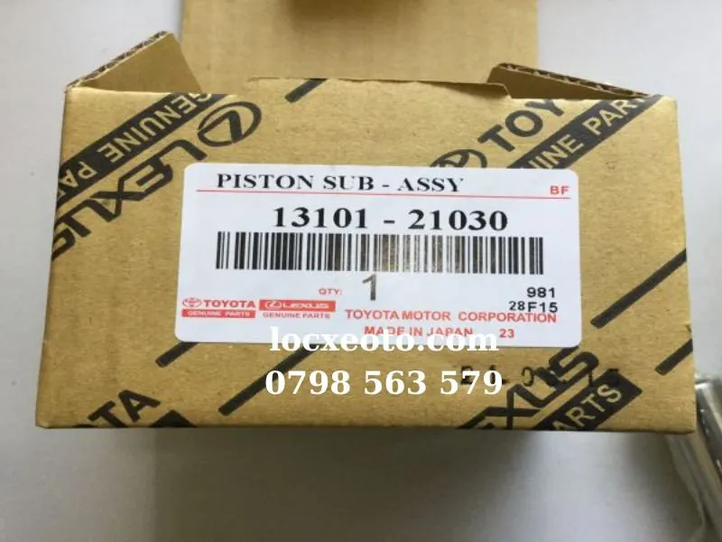 Piston xe Toyota vios