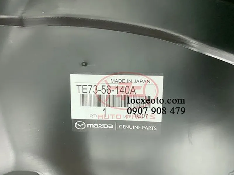 Lòng dè chắn bùn trước tài xe mazda xc5 chính hãng