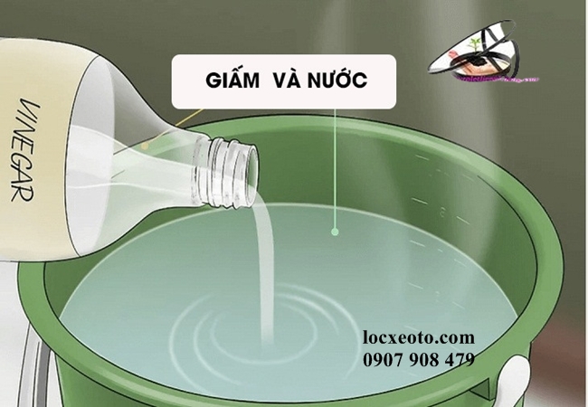 hỗn hợp giấm và nước tự nhiên làm sạch lọc gió hỗn hợp giấm và nước tự nhiên làm sạch lọc gió