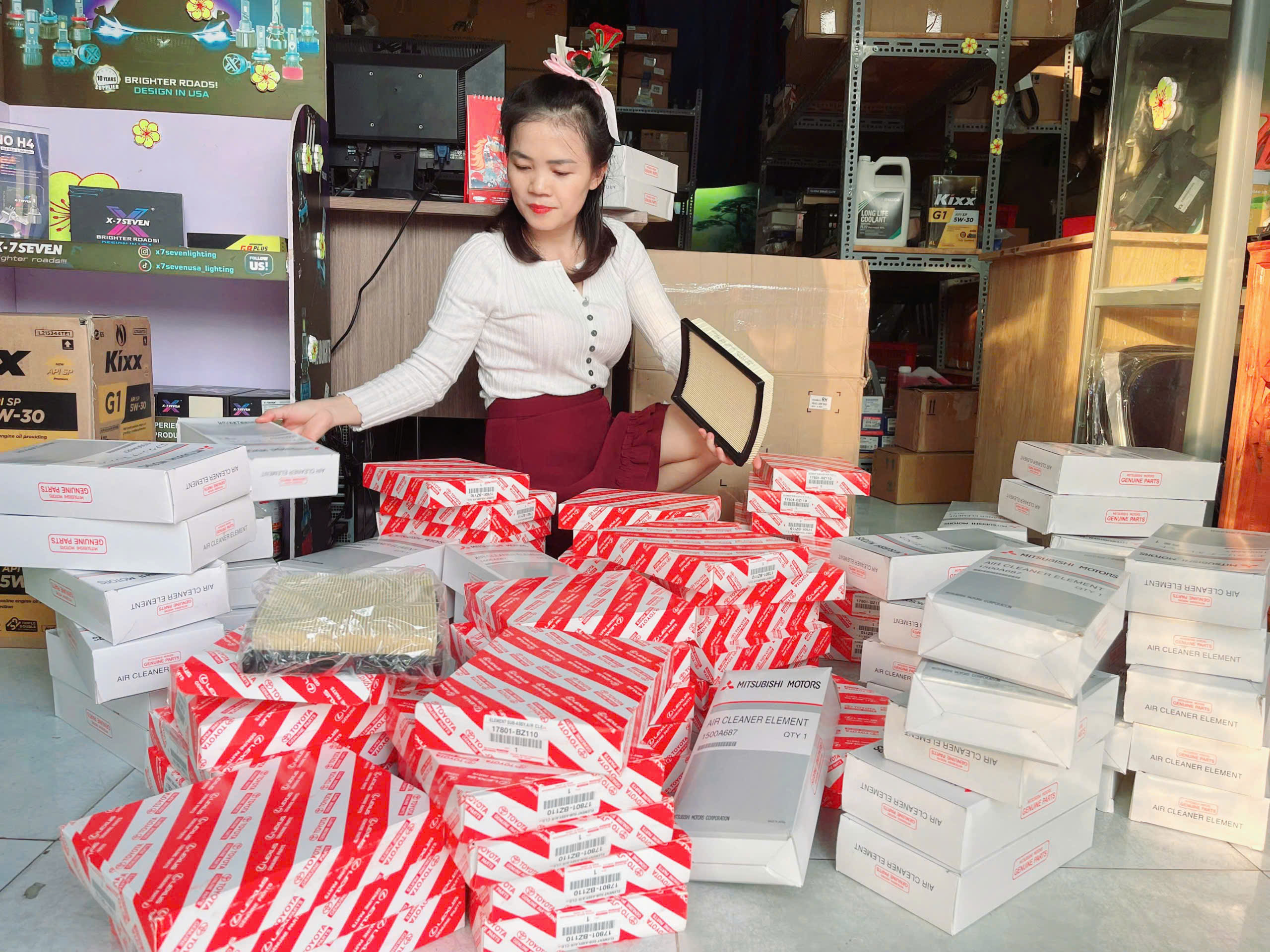 đa dạng các sản phẩm lọc cho các dòng xe tại cửa hàng Liên Phương đa dạng các sản phẩm lọc cho các dòng xe tại cửa hàng Liên Phương