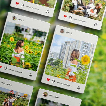 THAM QUAN CHỤP ẢNH TẠI VƯỜN