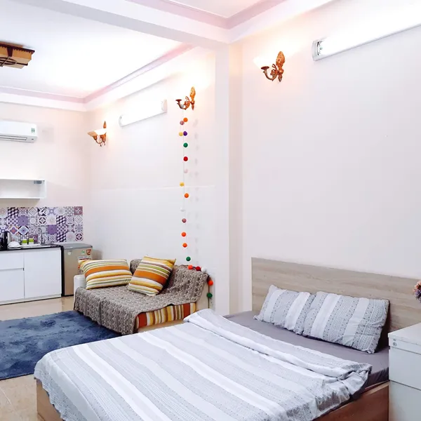 Studio with balcony near Landmark 81 | Binh Thanh | 45m2