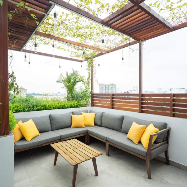 Green Studio with balcony at Thanh Da area, Binh Thanh