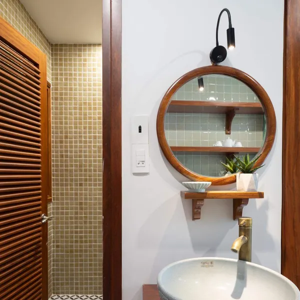 Green Studio with balcony at Thanh Da area, Binh Thanh