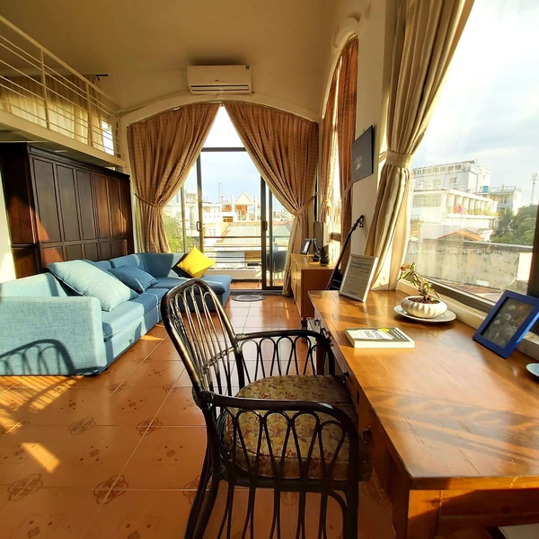Penthouse Duplex 2-Bedroom | Phu Nhuan | 50m2 | Fully Furnished | Balcony