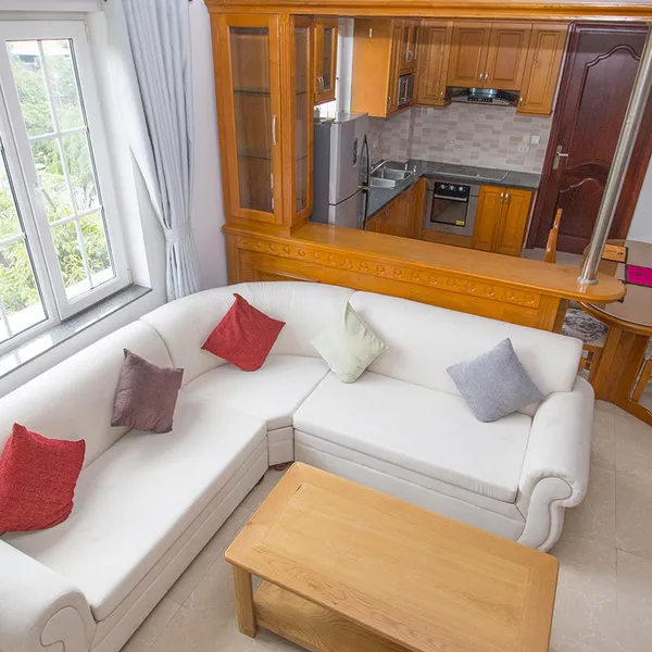 3-Bedroom Serivced Apartment with Balcony in Thao Dien | Brightly & Peaceful | Pool & Gym  